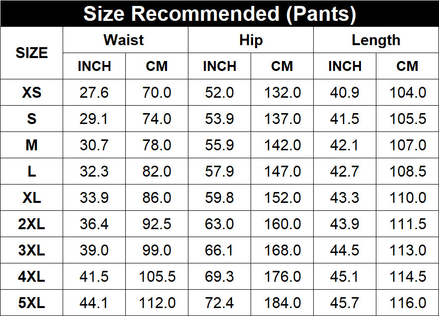 Unisex Anime-print Trousers