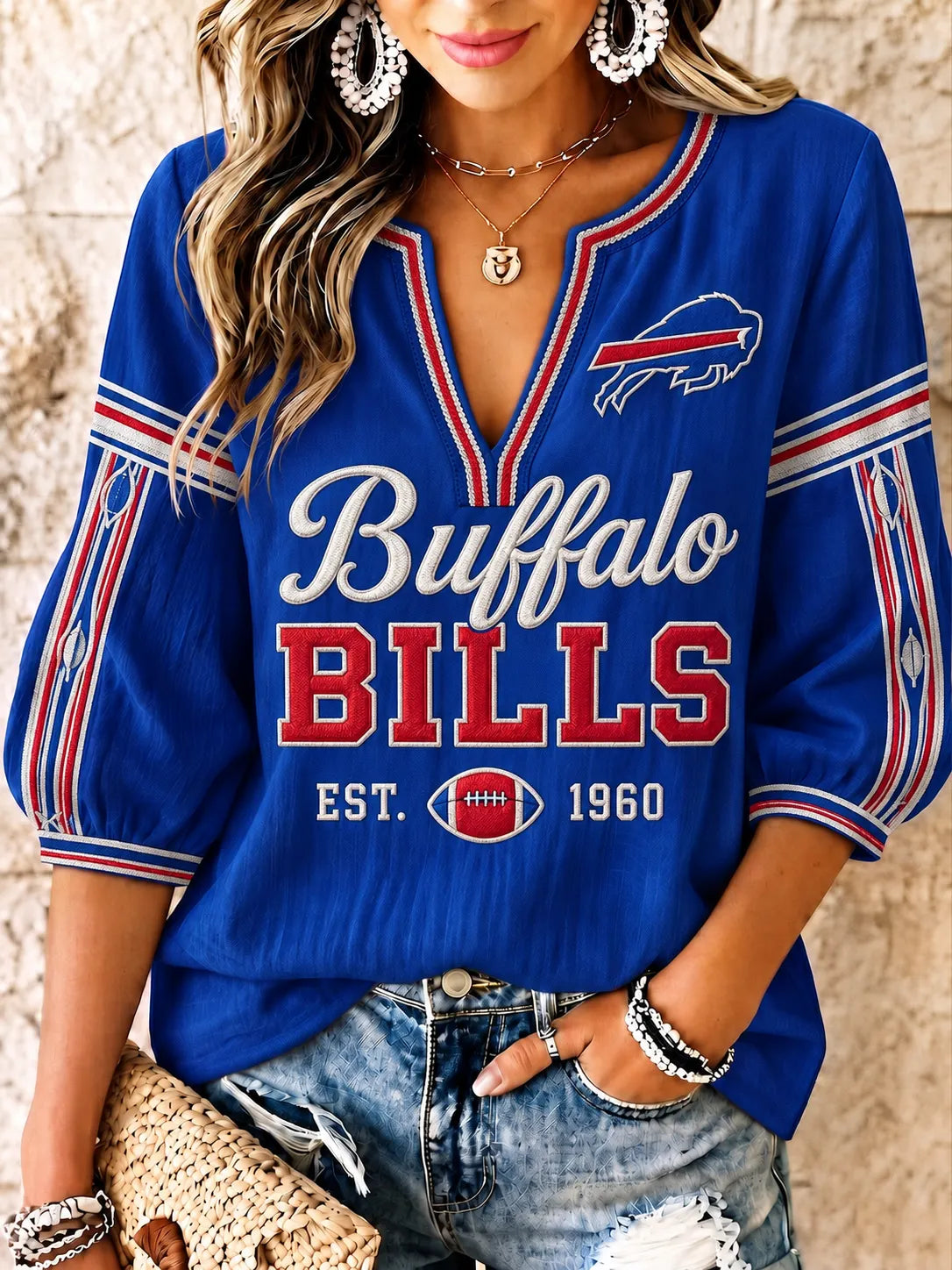 Women's Football Fan T-Shirt