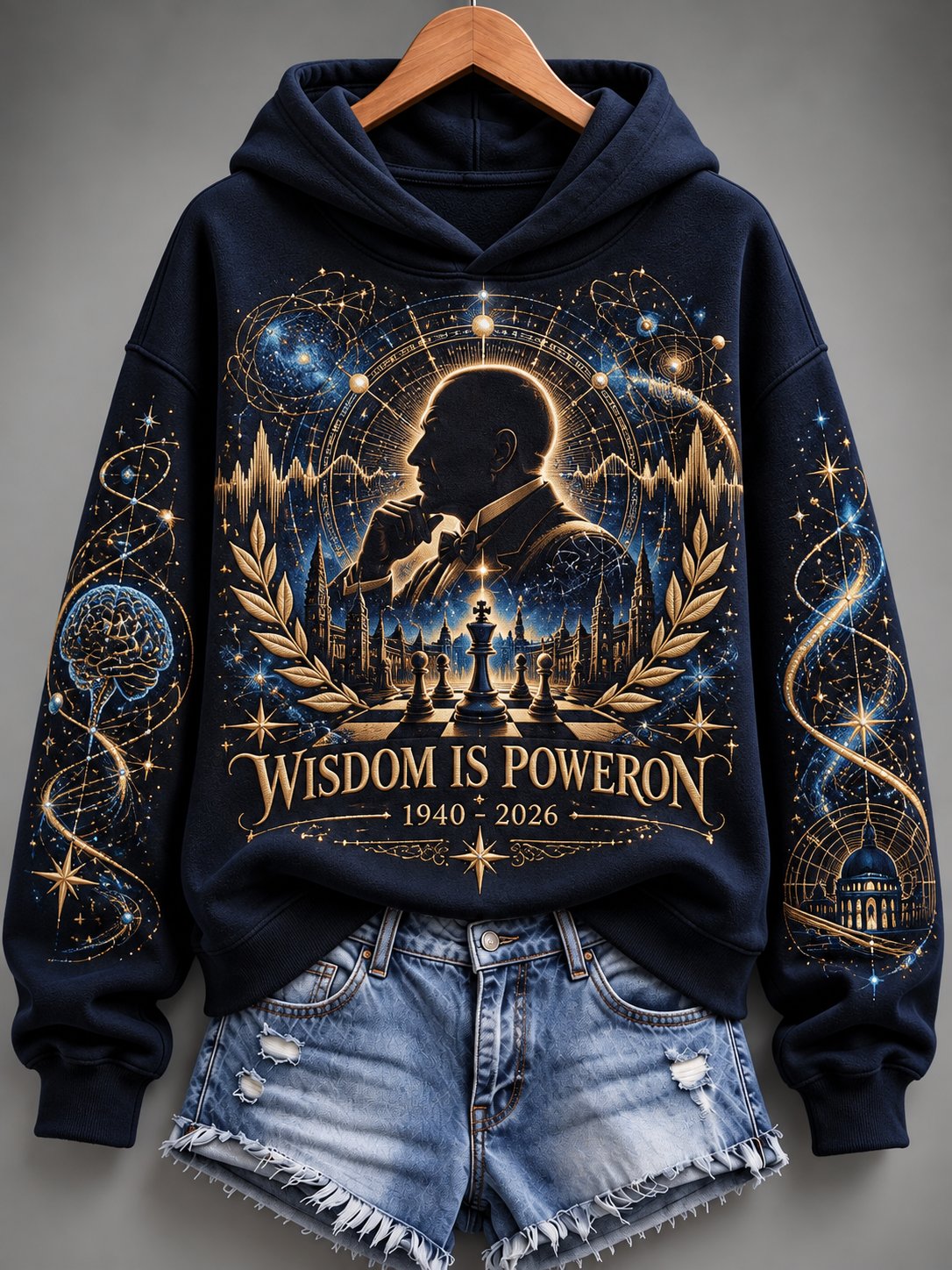 Women's Artist Casual Art Printed Long-Sleeve Sweatshirt