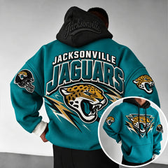 Rugby-print Hoodie