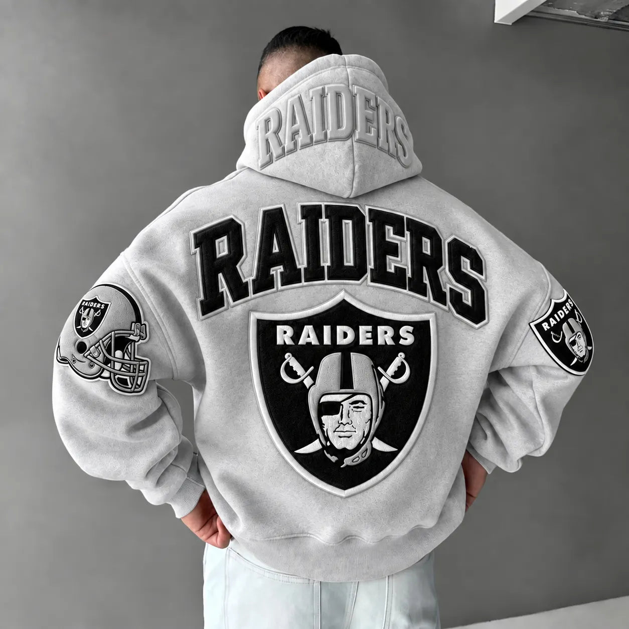 Rugby-print Hoodie