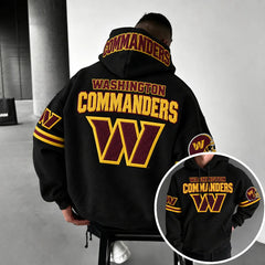 Rugby-print Hoodie