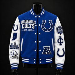 Indianapolis Colts NFL football fan waffle long sleeve shirt