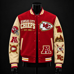 Kansas City Chiefs NFL football fan waffle long sleeve shirt