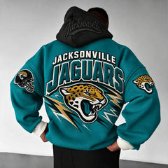Rugby-print Hoodie