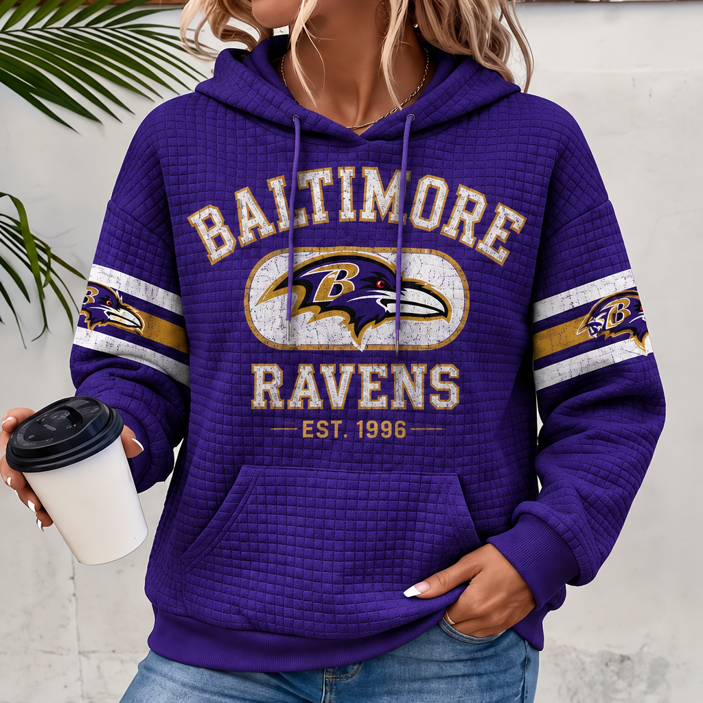Women's Football Fan Graphic Crewneck Sweatshirt