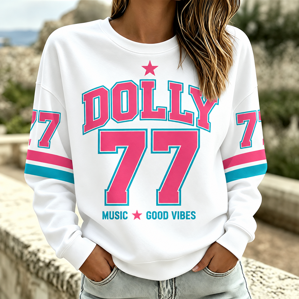 Women's American country-style sweatshirt
