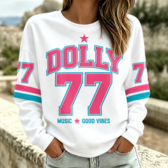 Women's American country-style sweatshirt
