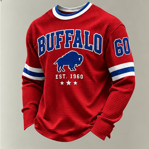 Men's Long-Sleeved Football Fan Top