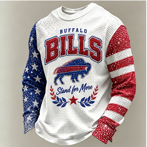 Men's Long-Sleeved Football Fan Top