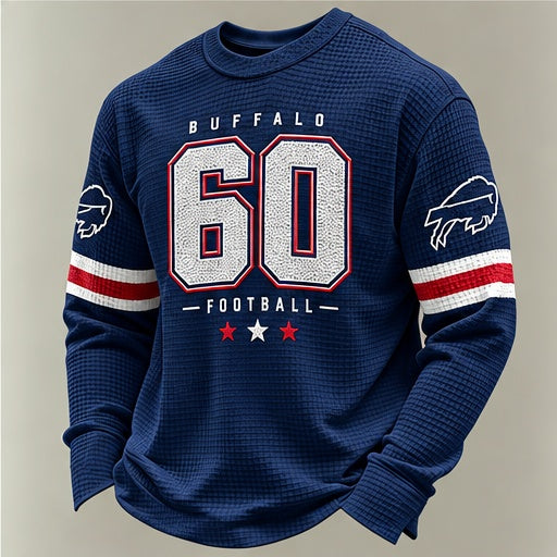Men's Long-Sleeved Football Fan Top