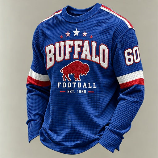 Men's Long-Sleeved Football Fan Top