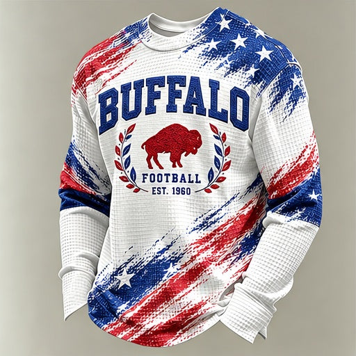 Men's Long-Sleeved Football Fan Top