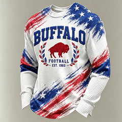 Men's Long-Sleeved Football Fan Top