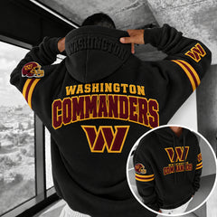Rugby-print Hoodie