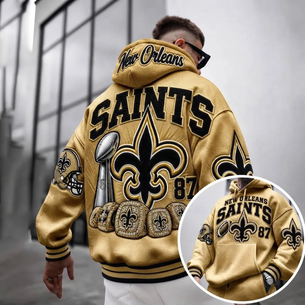 Rugby-print Hoodie