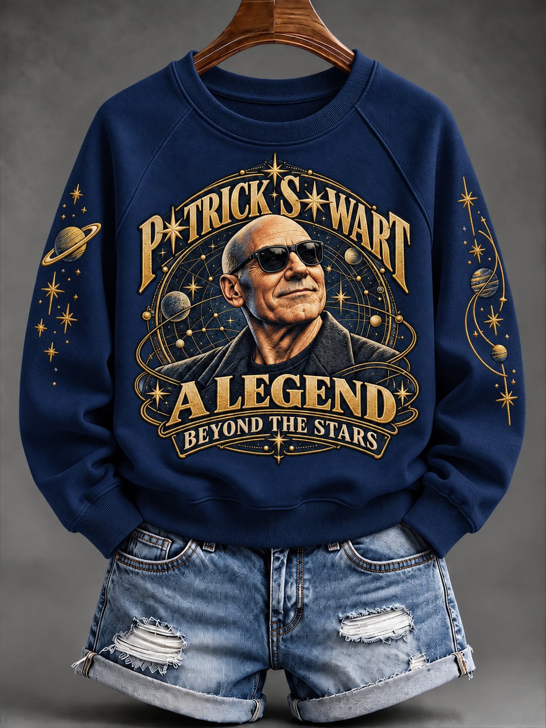 Women's Casual Commemorative Printed Sweatshirt