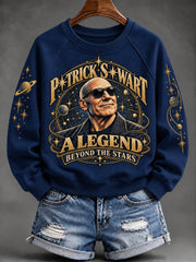 Women's Casual Commemorative Printed Sweatshirt