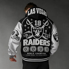Rugby-print Hoodie