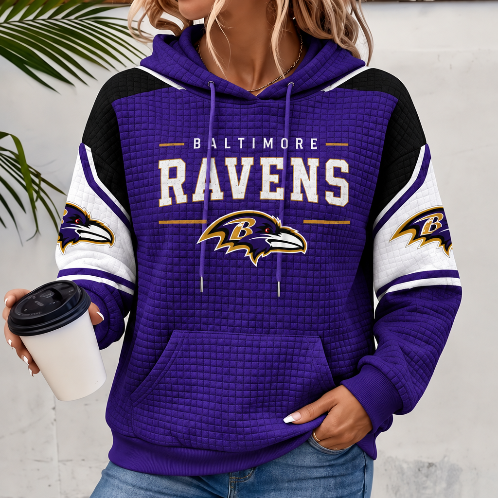 Women's Football Fan Graphic Crewneck Sweatshirt