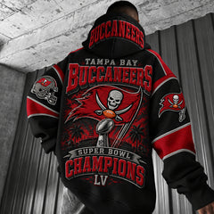 Rugby-print Hoodie