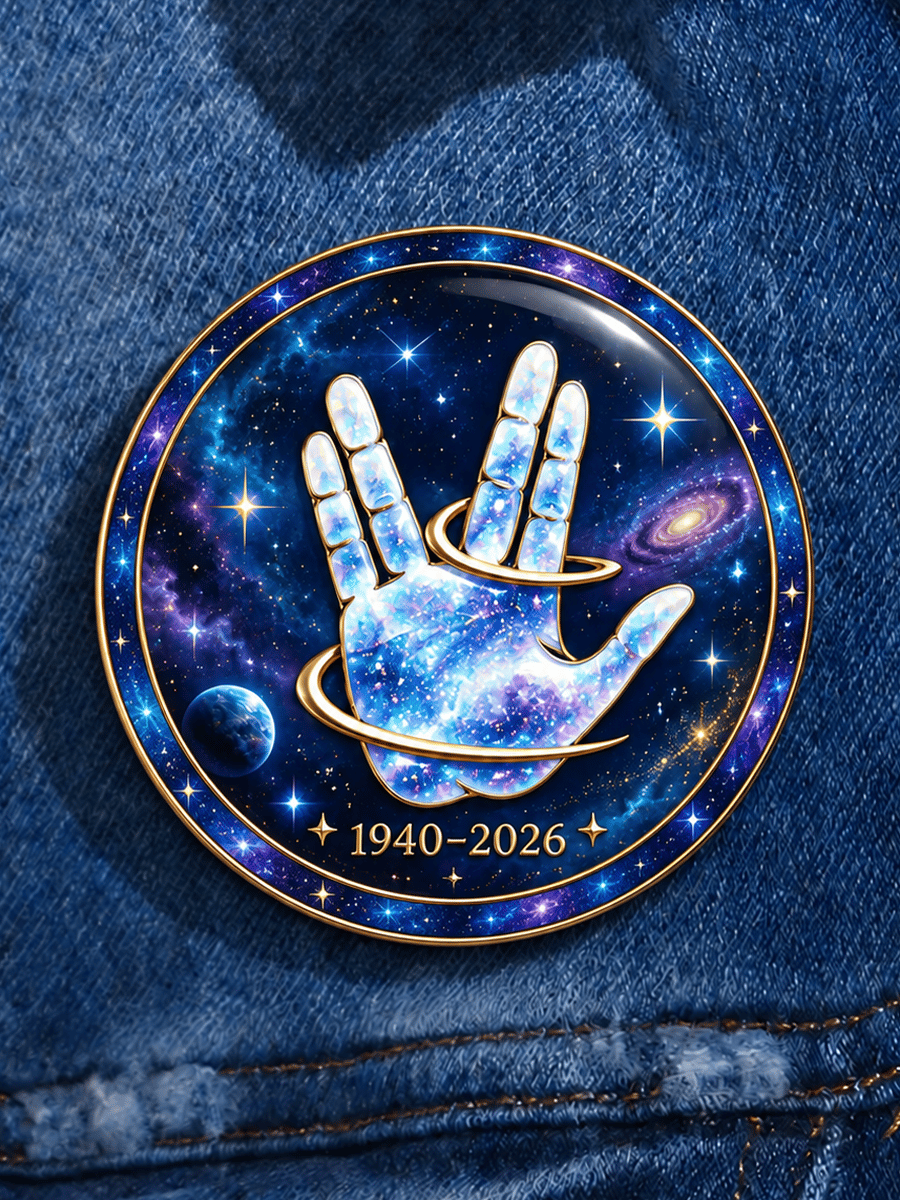 Commemorative Starry Sky Brooch